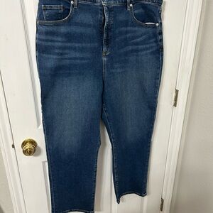 LOFT Blue Relaxed Jeans with Classic Fit